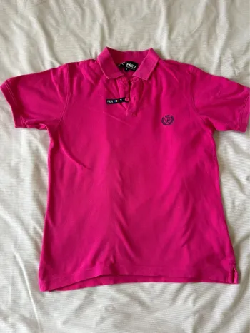 Polo rose fuchsia FER7  Taille S
