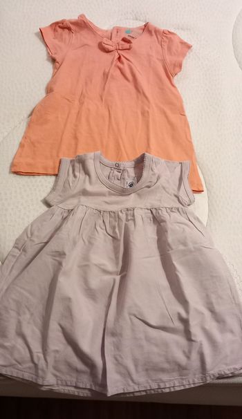 2 robes été 12 mois