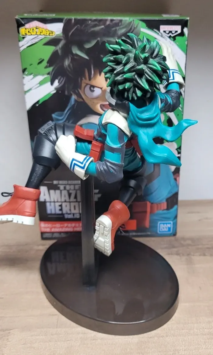 Figurine Deku Izuku Midoriya The Amazing Heroes Vol.10 Banpresto - photo numéro 9