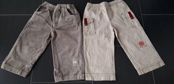 Lot de 2 pantalons Sucre d'Orge 24 mois