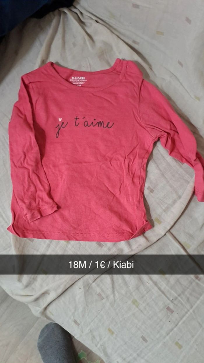 T-shirt je t'aime