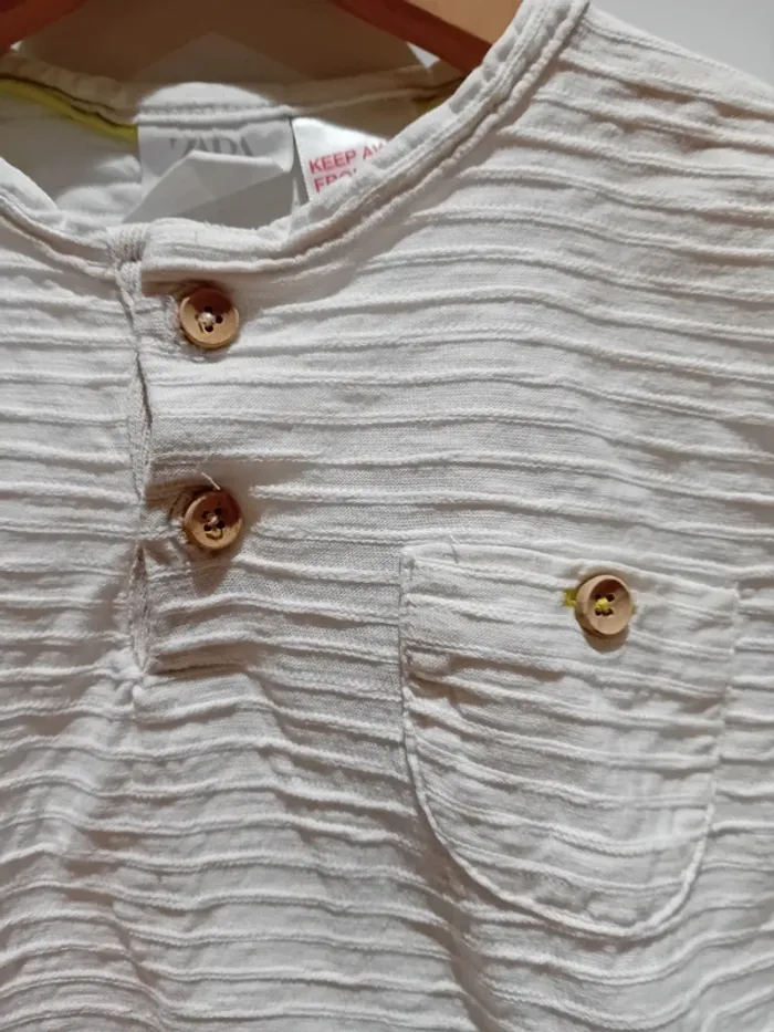 Ensemble salopette short et tee-shirt manches courtes - photo numéro 12