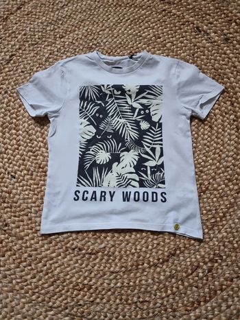 Tee-shirt manches courtes ikks 6 ans phosphorescent