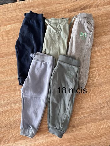Lot jogging 18 mois