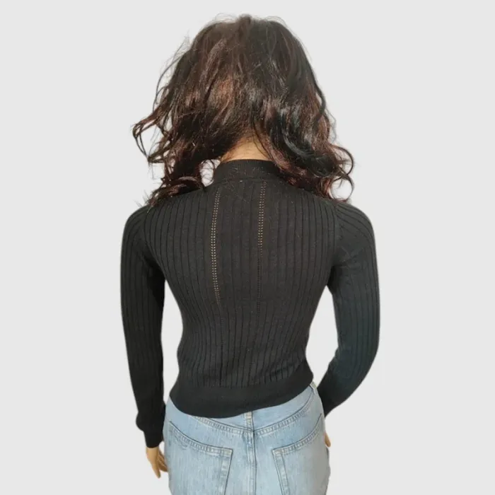 Sweat Pepe Jeans noir - Taille S, un basique chic et tout doux ! - photo numéro 4