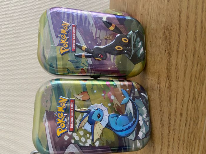Pokémon Lot de 4 Mini tin évolutions Prismatiques - photo numéro 3