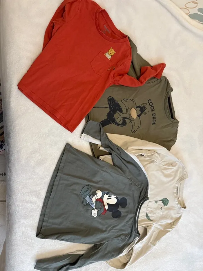 T-shirt manches longues taille 8 ans
