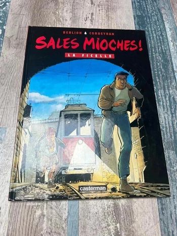BD Sales Mioches ! - La Ficelle – Édition Casterman 1999