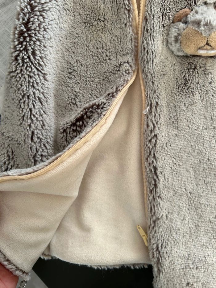 Gilet sans manches marmotte T2/3 ans - photo numéro 3