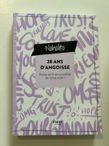 Livre de Noholito - 28 ans d’angoisse - Neuf jamais lu - Broché
