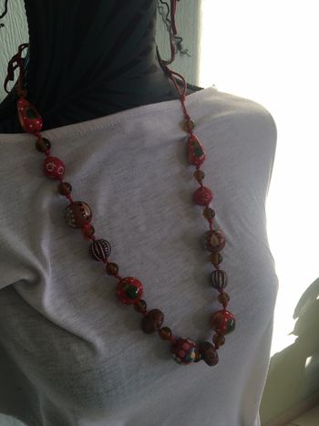 Collier à boules / sautoir