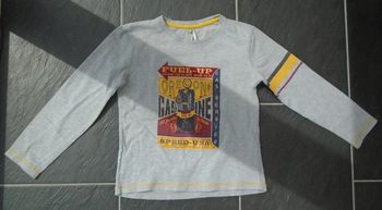 Joli tee-shirt manches longues garçon 8 ans (128 cm)