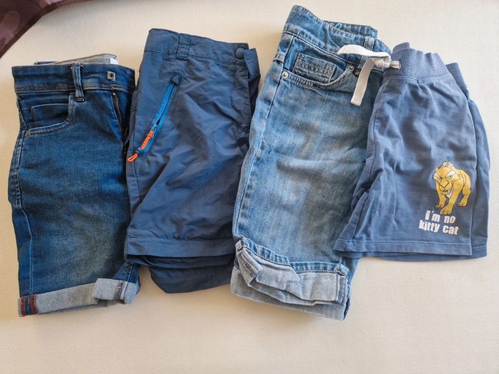 Lot shorts 8 ans