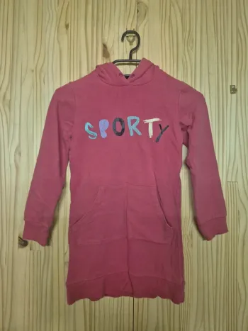 Sweat capuche long