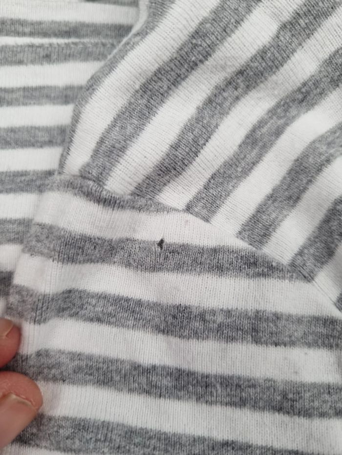 Sweat marinière Tommy Hilfiger – Taille M Femmes (mesures en photos) - photo numéro 13