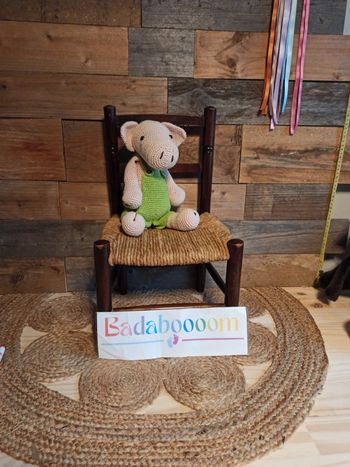 peluche cochon crochet fait main tbe