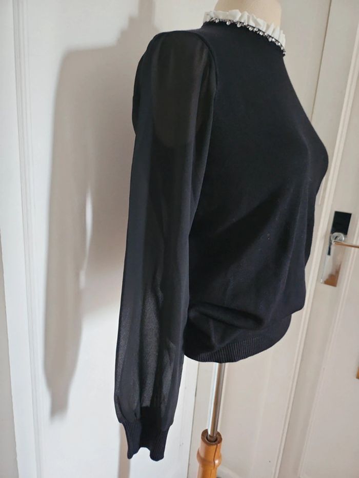 Pull manches mousseline Morgan - photo numéro 5