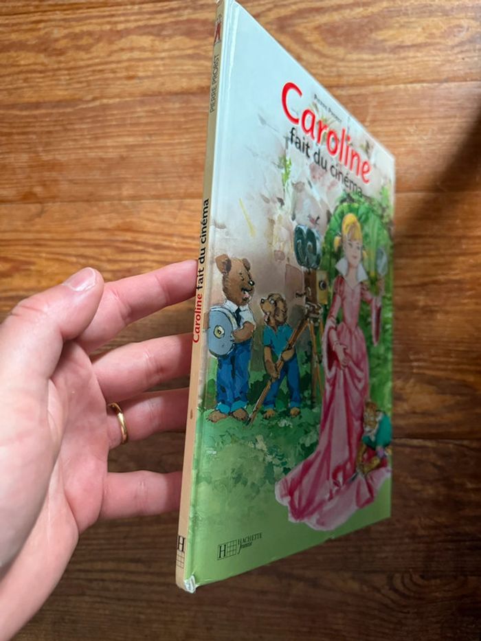 Édition Hachette Satisfaisant - Livre rare Caroline fait du Cinéma album bd Pierre Probst - photo numéro 15