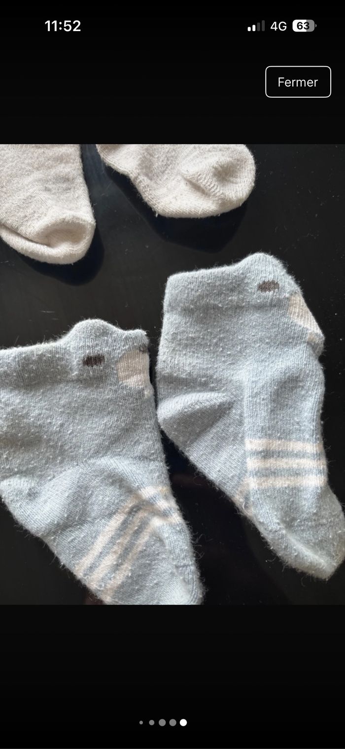Chaussettes taille 13/15 okaidi - photo numéro 5