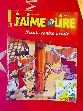 Livre j’aime lire : pirate contre pirate, année 2010