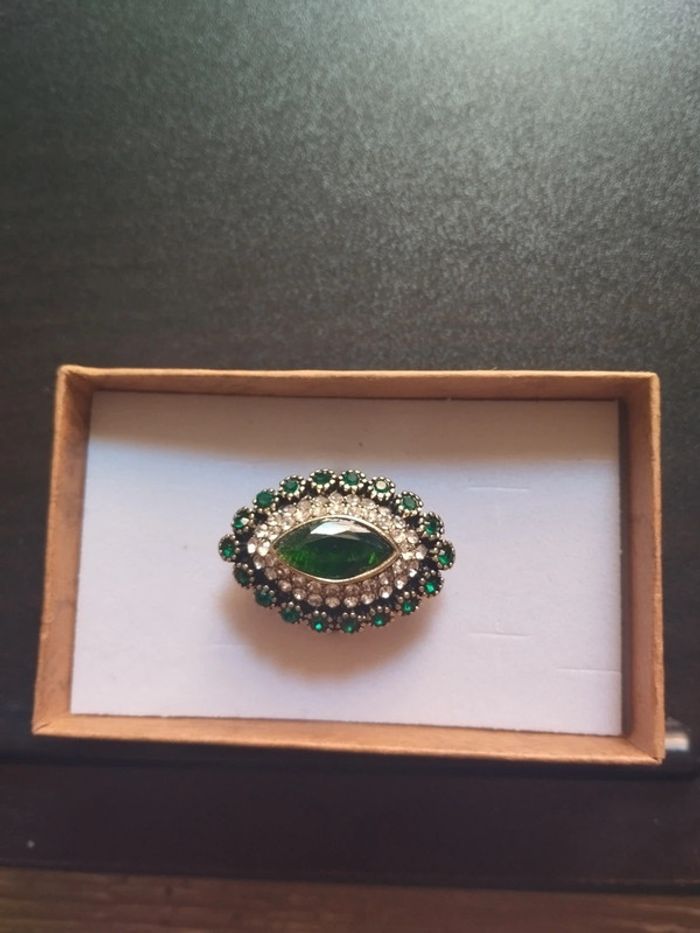 Bague vintage Marquise avec coffret cadeau - photo numéro 2