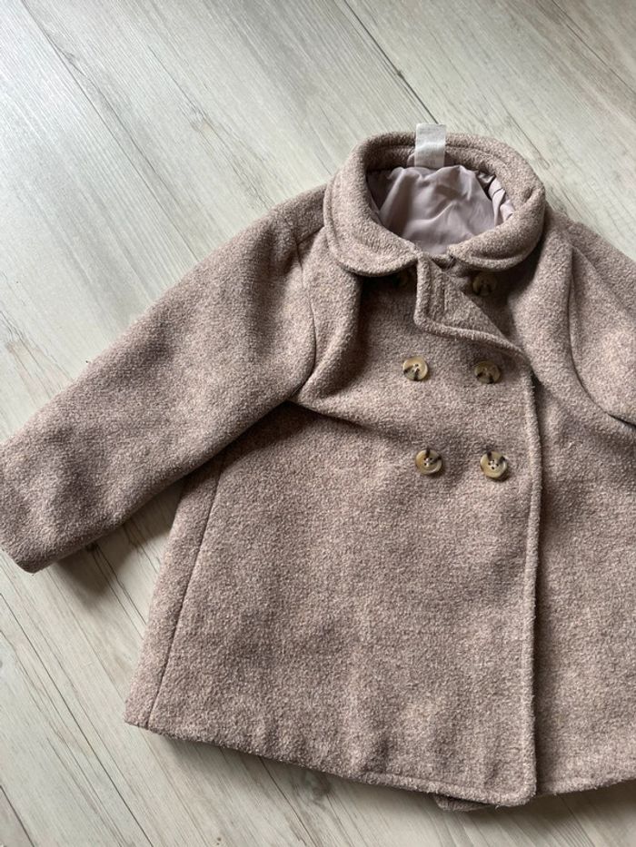 Manteau beige bébé fille - photo numéro 2