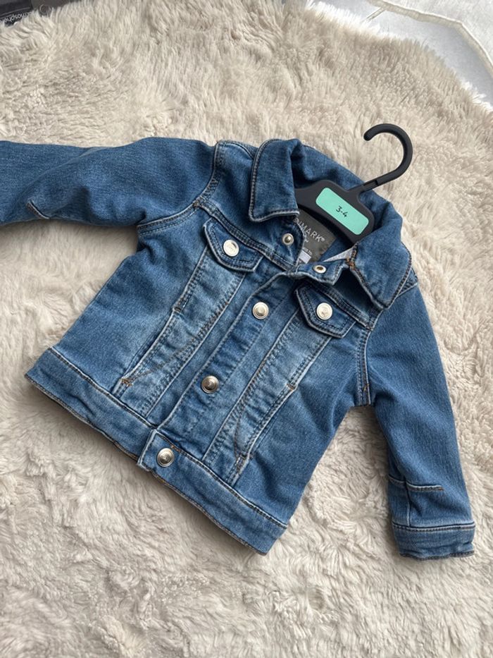 Veste en jeans Happy 6 9 mois - photo numéro 2