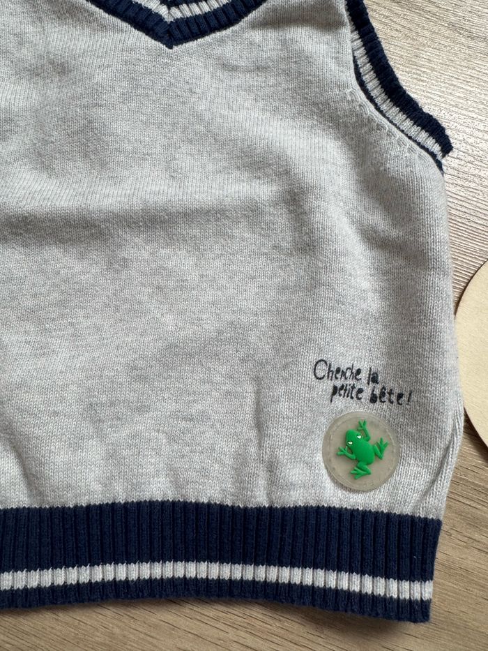 Pull sans manches garçon - photo numéro 2