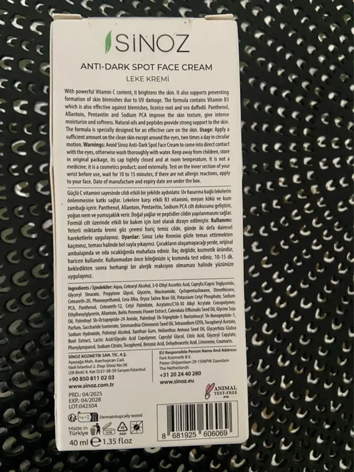Soin anti taches - photo numéro 2