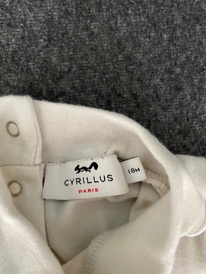Teeshirt col roulé Cyrillus 18 mois - photo numéro 2