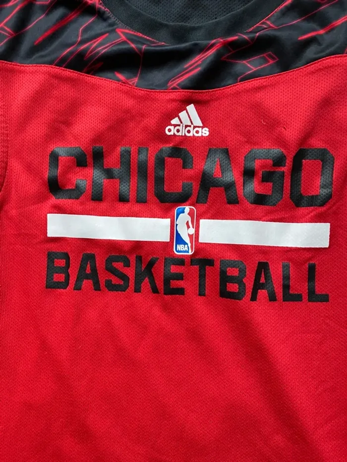 Ensemble NBA Chicago Bulls réversible Adidas + Haut Nike réversible – Taille S – Rare - photo numéro 10