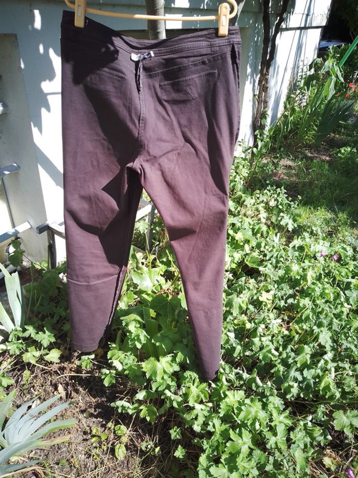 Pantalon large marron foncé - photo numéro 11