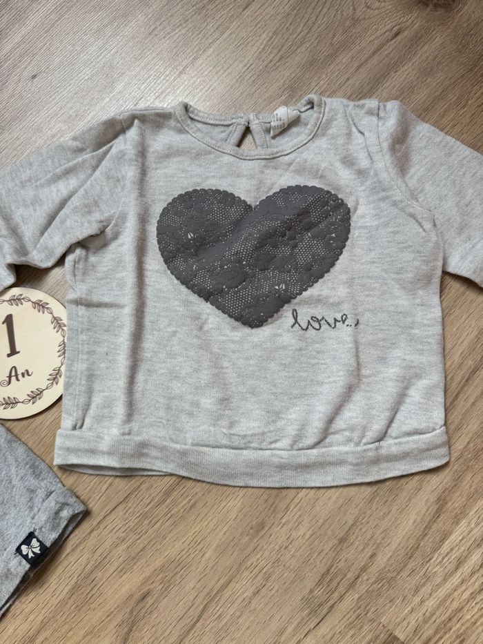 Lot pulls fille 12mois - photo numéro 2