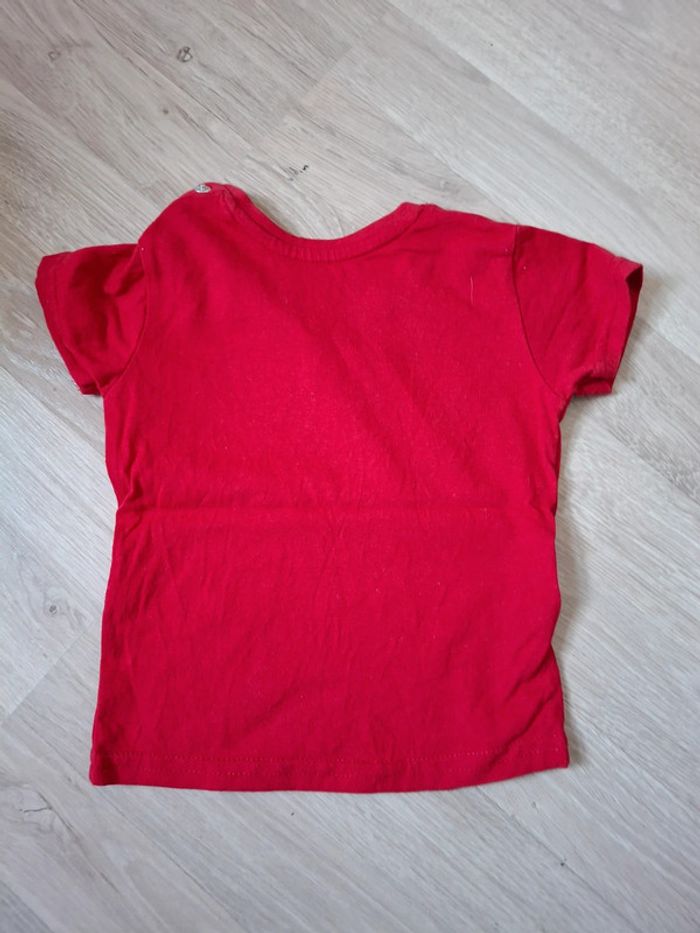 Tshirt dinosaure rouge - photo numéro 3