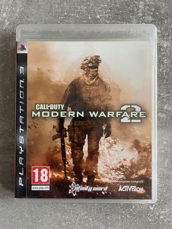 Jeu pour Sony PS3, Call of duty modern warfare 2 en français.