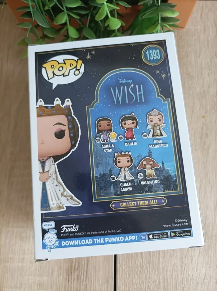Figurine Queen Amaya Funko Pop Disney Wish - photo numéro 3