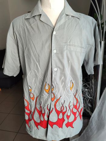 Chemise vintage flamme