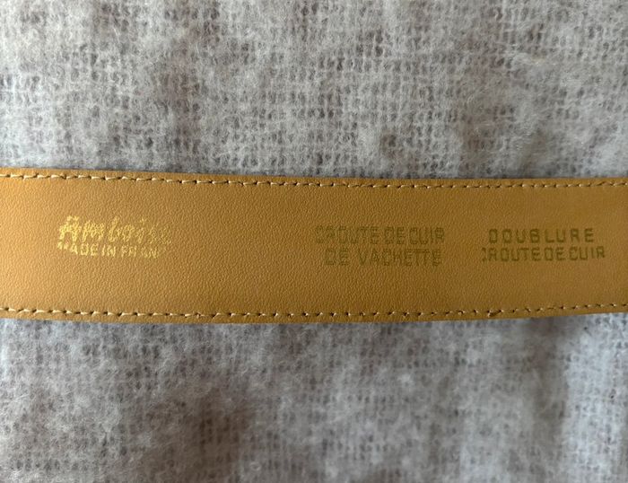 Ceinture en cuir Amboise - photo numéro 4