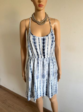 Robe bleue à bretelles Molly Bracken taille M TBE