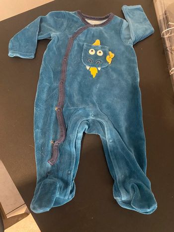 Pyjama bleu fonce
