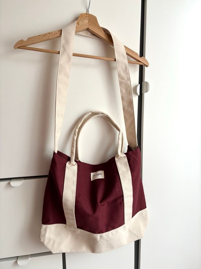 Sac bordeaux Octobre Éditions - photo numéro 5