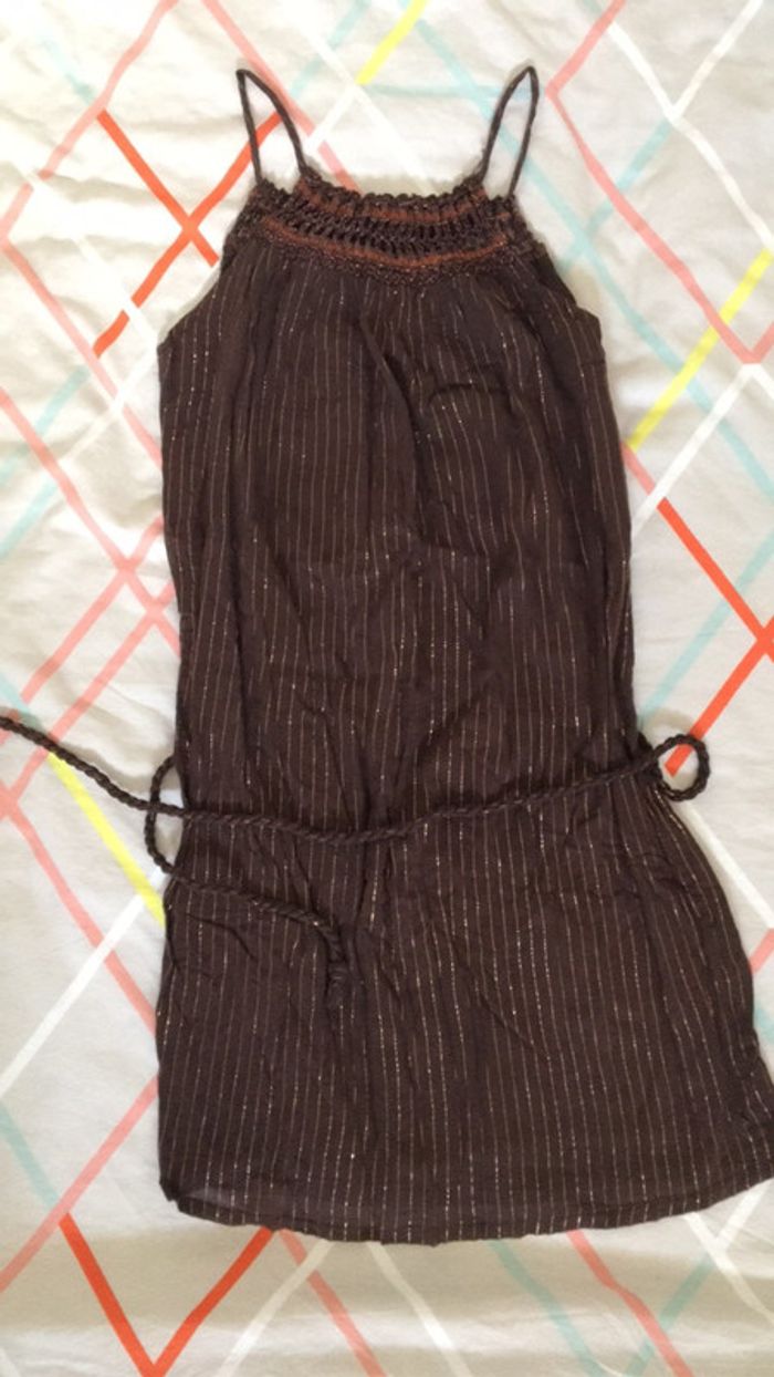 Tunique pull and bear/T.S/ marron bronze