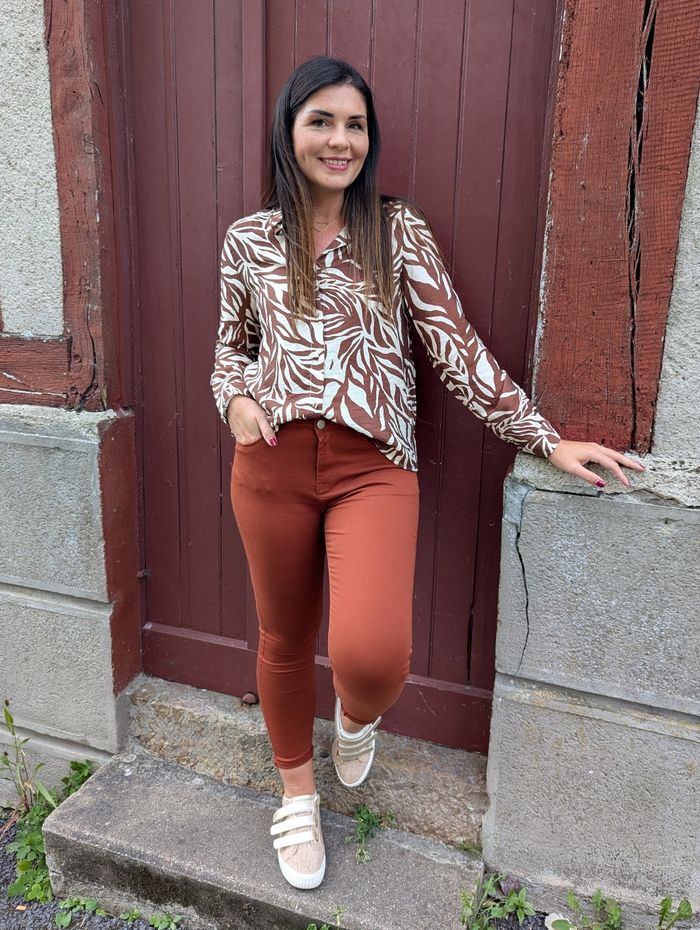 Chemise Annecy beige/marron
Taille S - photo numéro 3