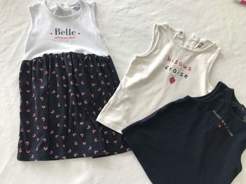 Lot robe et débardeur