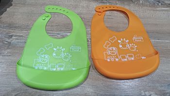 Lot de 2 bavoirs récupérateur