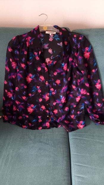Chemise voilage morgan t 40