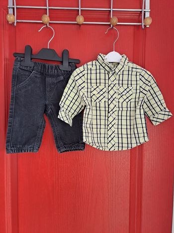 Ensemble garçon 2 pièces 3 mois