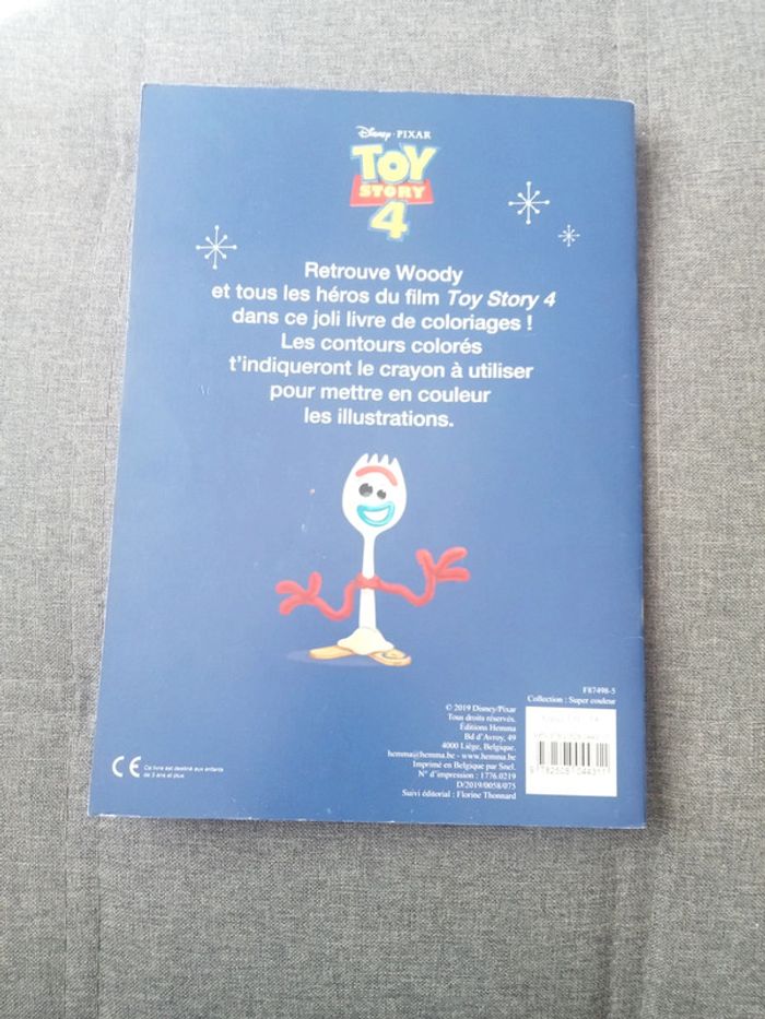 Coloriage colorés toy story 4 - photo numéro 2