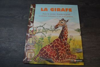 Livre la girafe Nathan Animalou