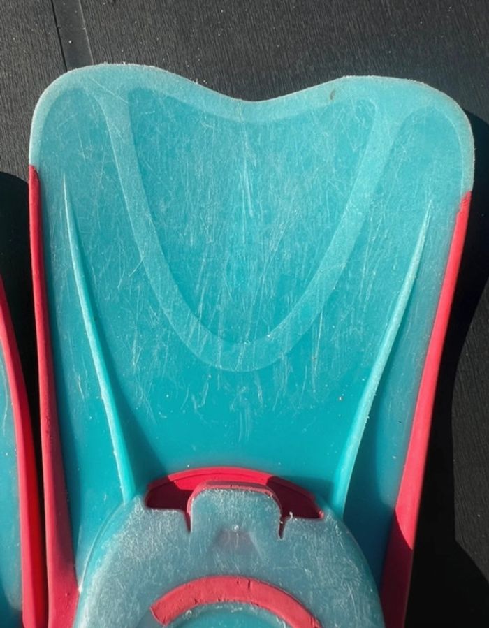 Palme enfant décathlon bleu et rose taille 30/31 - photo numéro 5
